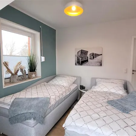Apartamento Sonneninsel Wiek Mit Eigener Sauna Und Fahrradgarage Inkl Waeschepaket